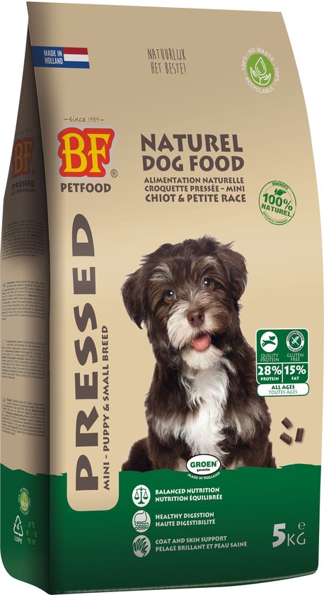 Biofood Geperst Puppy En Kleine Rassen 5 KG
