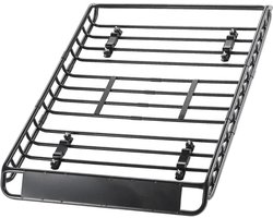 Dakkorf voor auto's (1300 x 910 x 105 mm), universeel bagagerek met tas, net en riemen (90,7 kg maximaal draagvermogen), geschikt voor SUV's en vrachtwagens