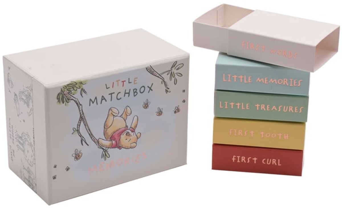 Disney Winnie the Pooh Matchbox Keepsake Box - Bewaardoos - Kraamcadeau