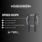 Ryher Speed Rope Springtouw voor Fitness - Springtouw voor Boksen, Crossfit, Double-Unders, Vetverbranding - Springtouw - Voor thuis- en sportschooltraining - Gratis extra kabel (Roze