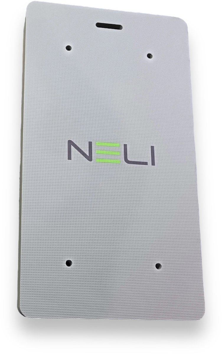 NELI rechthoekige bootfender, platte fender, plaatfender, boegfender, afmetingen: 55 x 33 x 6 cm, kleur: grijs