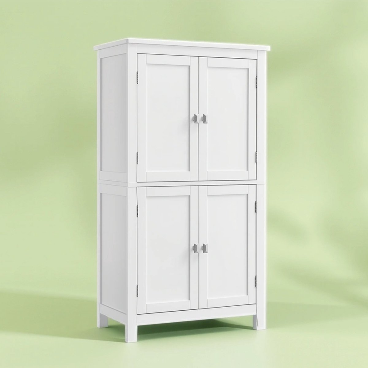 MIRA Home - Badkamerkast - Kast - Hout - Wit - 30x60x110