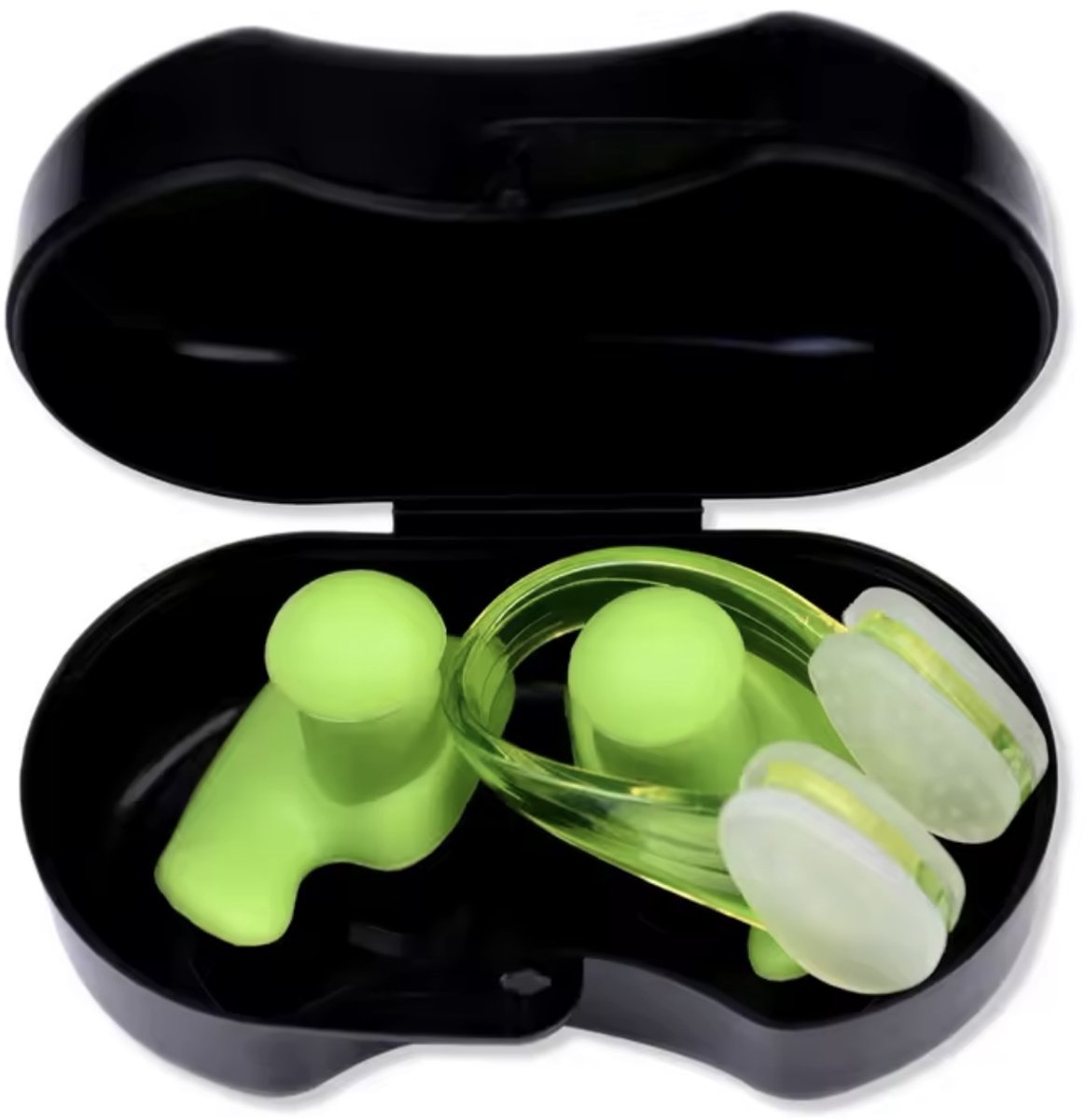Lot De 6 Pinces De Nez De Natation – Silicone Souple, Avec Boîtes De Rangement, Pour Adultes Et Enfants, 6 Couleurs