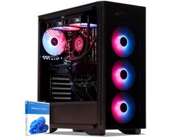 Sedatech Advanced Gaming PC Waterkoeling ATX • Intel i5-12600KF 10x 3.7GHz • Radeon RX 9070 XT • 32Gb DDR5 • 2Tb SSD M.2 • WiFi • Bluetooth, USB C • Windows 11 • Desktop computer