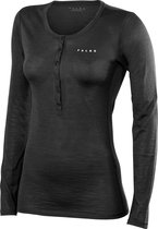FALKE Silk Wool Longsleeved Shirt Dames 33221 - Grijs 3104 anthracite mel. Dames - XL