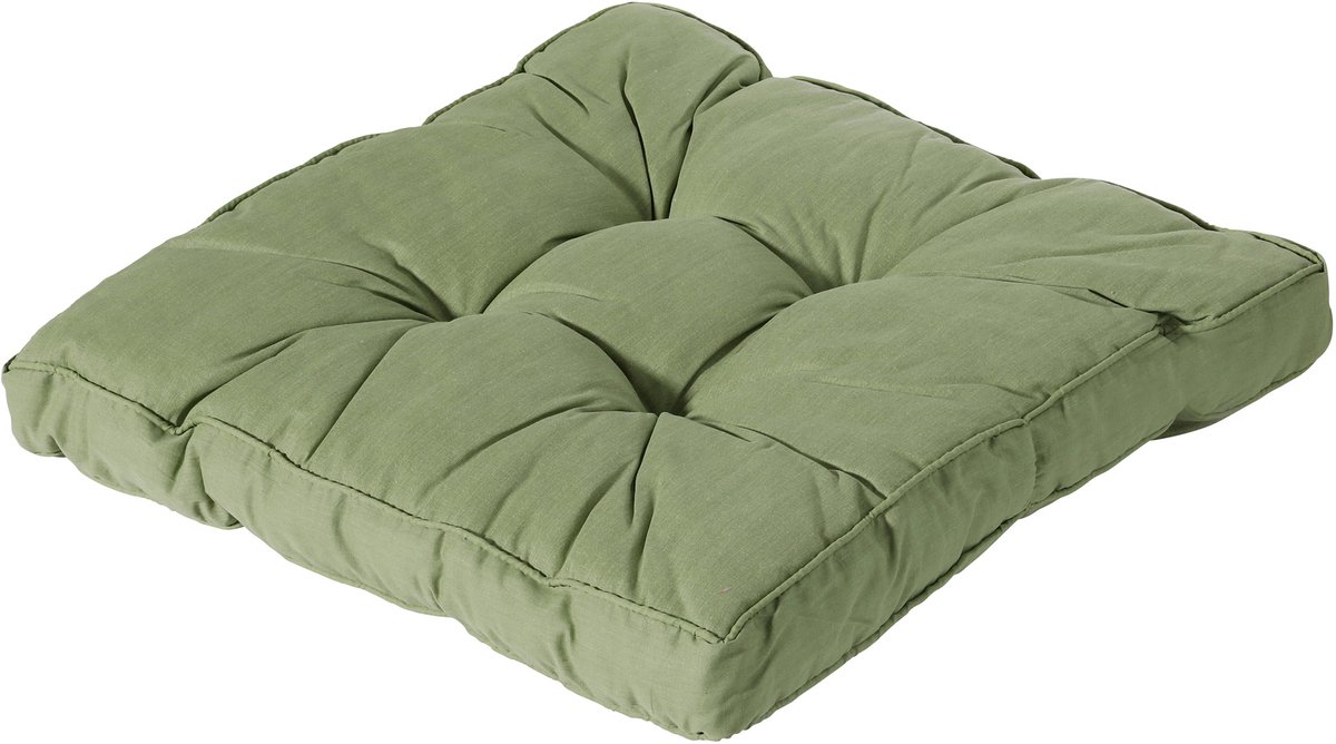 Florance zit ca.60x60cm Basic green 2 stuks