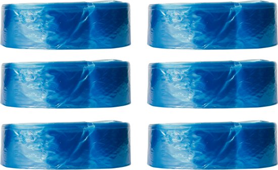 Wickeleimers navulcassettes, 12 stuks luchtdichte verdikte wiekleimer navulfolie, navulcassettes voor vuilnisemmer compatibel met Angelcare, Tommee