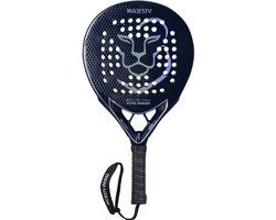 Majesty Padel Elite Power White Gold Padel Racket Limited Edition 12K carbon Pro EVA
