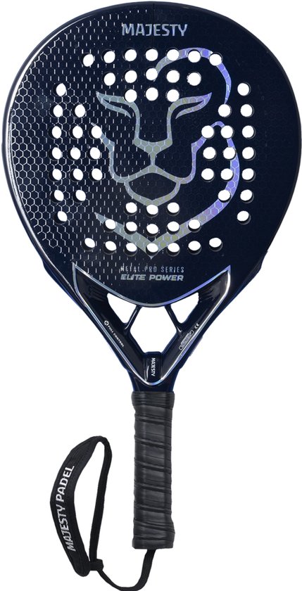 Majesty Padel Elite Power White Gold Padel Racket Limited Edition 12K carbon Pro EVA