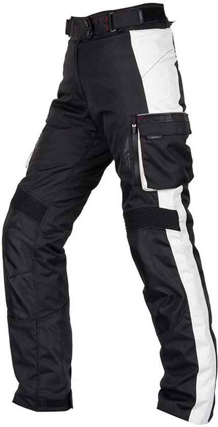 Pantalon moto ROADTRIP LADIES PANTS femme 4 saisons Zwart/ Grijs 40 Homologué CE par MOTOBLOUZ