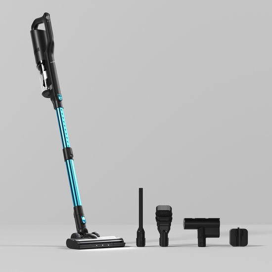 Aspirateur sans fil HV 7151 S' Power Slim - Léger à 1,5 kg - Batterie puissante jusqu'à 45 minutes en mode Eco- Réglable en hauteur - Avec filtre HEPA et div. accessoires