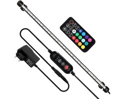 Aquariumverlichting RGB met controller - Lengte 48.5 cm - 5.4 Watt - Aquarium lamp - Aquarium licht - Aquariumlamp - Dimbaar