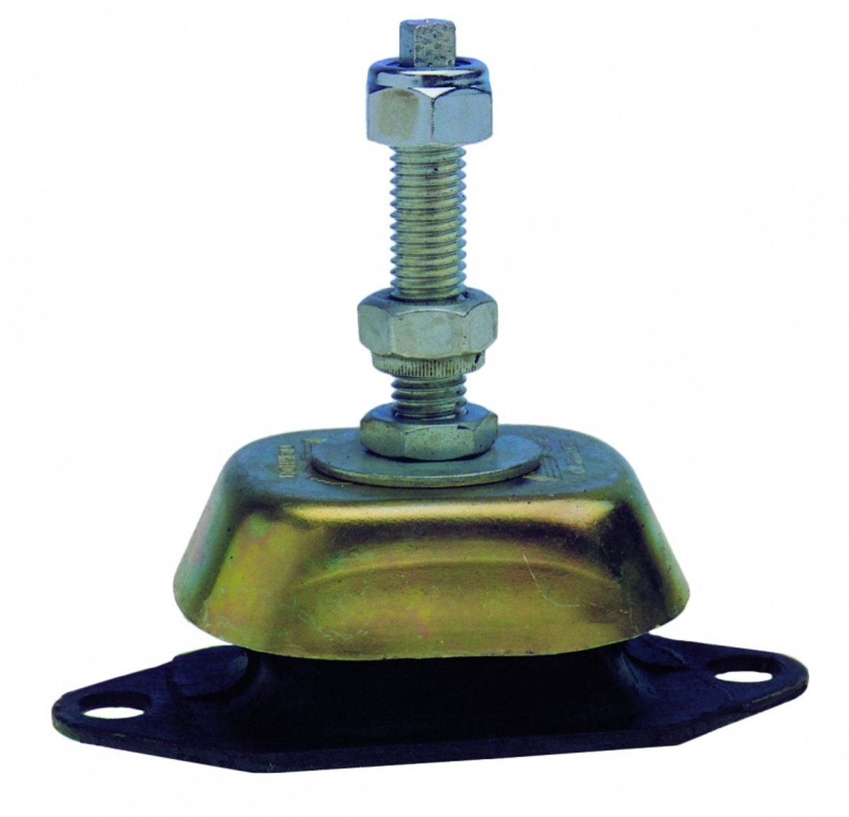 allpa Flexibele motorsteun 'Medium', 35° shore, stift M16, afm. 183x75x50mm, max. 95kg