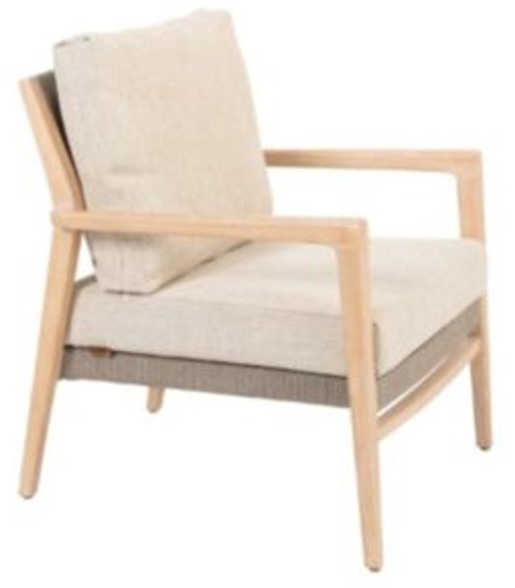 4 Seasons Outdoor Julia low dining garden chair - brushed teak