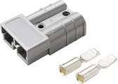 Bol.com Accustekker Connector 6AWG - Stekkerverbinding - SB50 Connector - 50A/600V - Grijs aanbieding