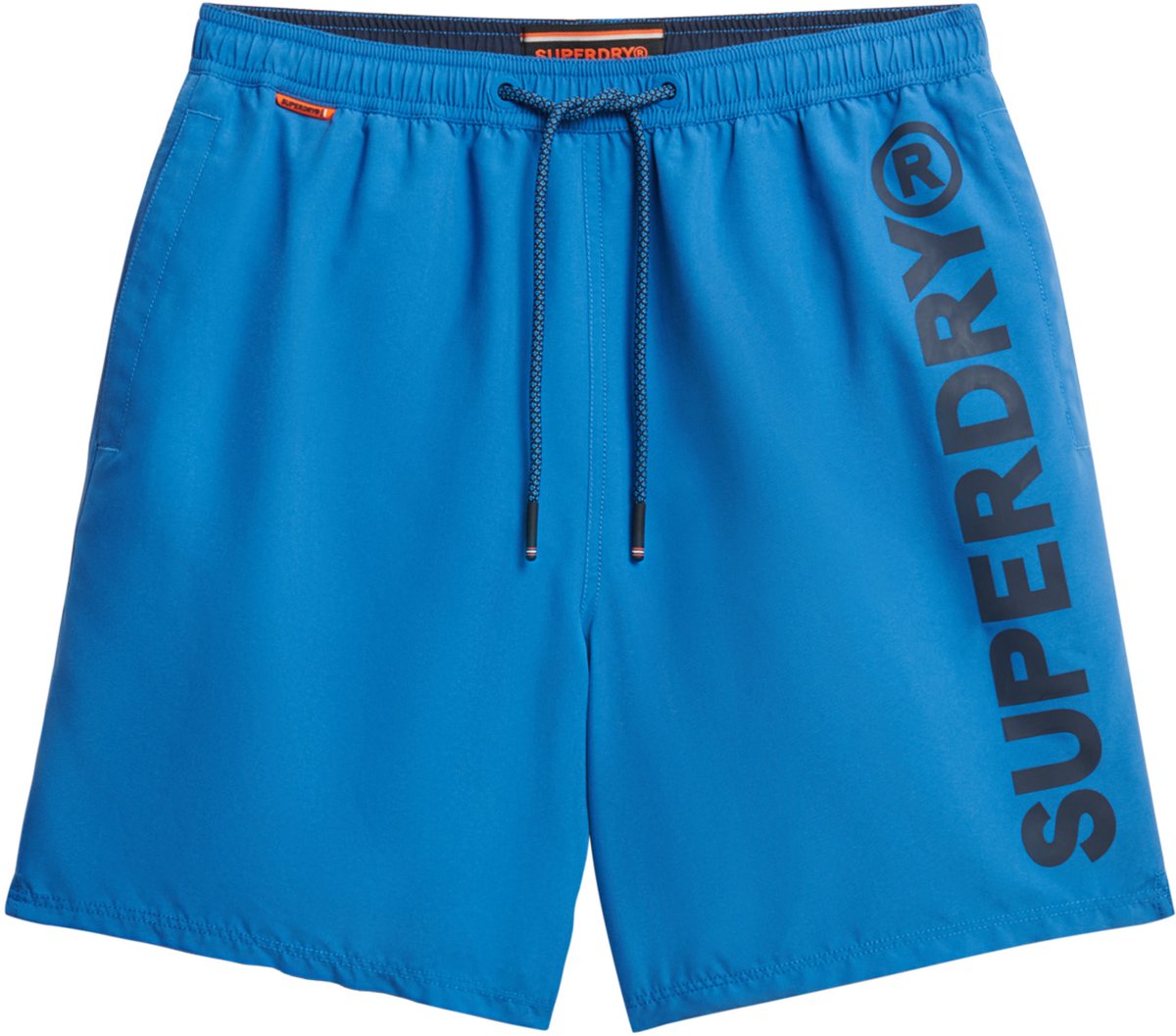 Superdry SPORT GRAPHIC 17 SWIM SHORT Heren Zwembroek Monaco Blauw