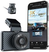 Botslab G500H Pro 3K Wifi Gps 2CH dashcam - Camera voor en achter - Wifi en GPS - Parkeermodus - 3,0 inch Lcd - 3K + Full HD resolutie - dashcam voor auto