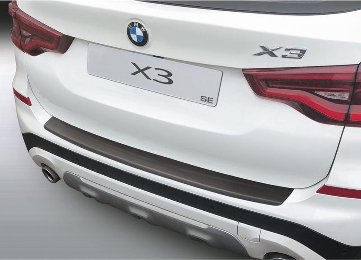 RGM ABS Achterbumper beschermlijst passend voor BMW X3 (G01) 10/2017- Zwart
