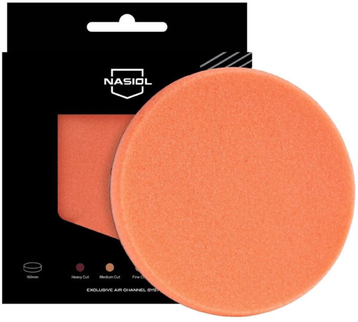 NASIOL - Medium Cutting Pad - 150mm - Orange