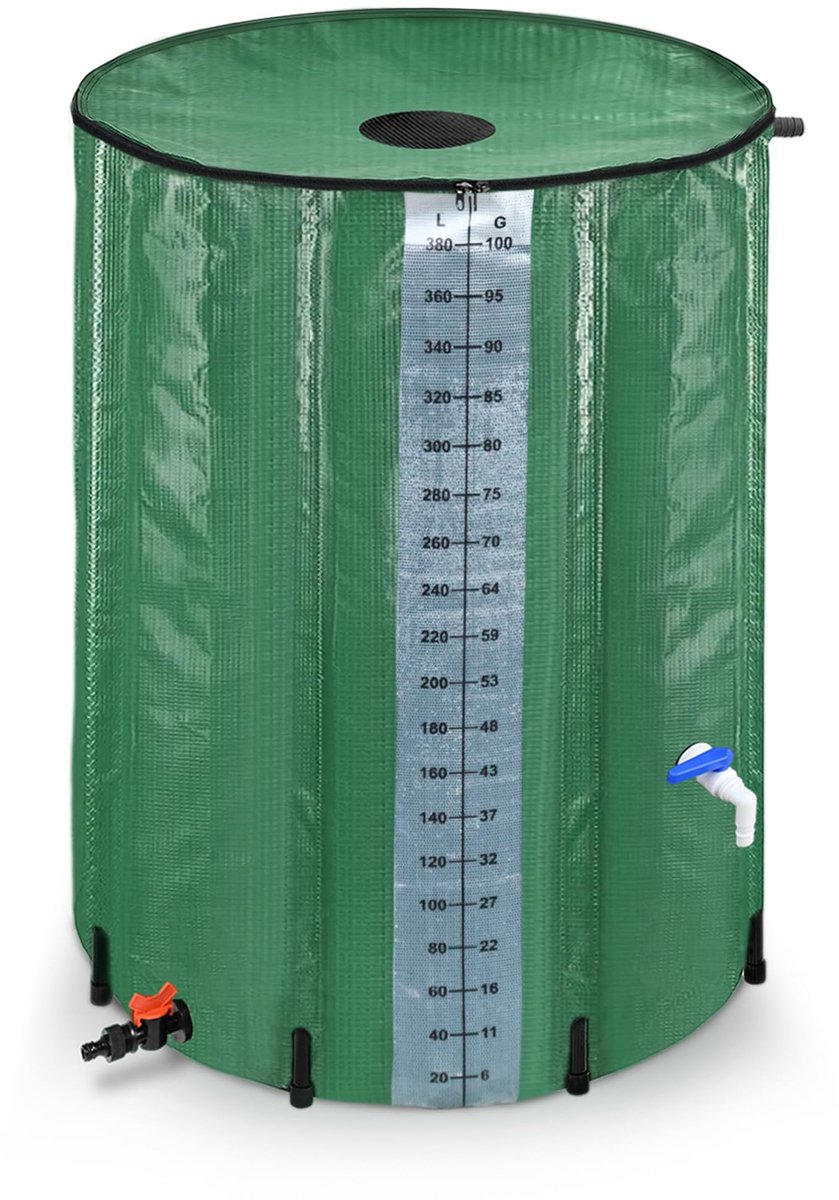 WOODY regenton 350 liter licht l.124 x b.40 x h.100 cm M