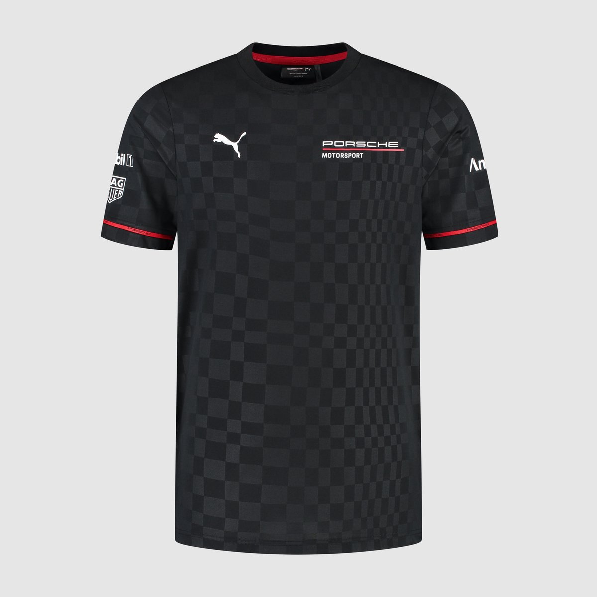 Porsche Teamline T-shirt Motorsport Zwart