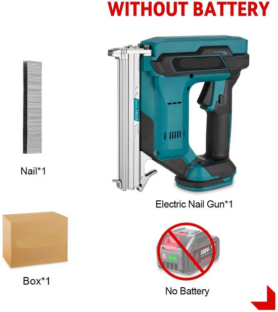 Spijkerpistool - Accu Tacker - Elektrische Tackers - Nagelpistool ...