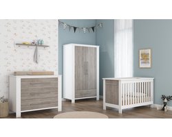 Born Lucky ® Babykamer 3 Delig Noël Eiken Wit