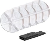 CatElite® - 4-in-1 Waterfilters voor 2.5L CatElite RVS Drinkfontein Kat - Waterdispenser - 5 Filters voor 10-15 weken - Waterfontein Kat