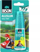 Bison Alleslijm - 40 gram - Solventvrij - Precieze applicatie - Geschikt voor diverse materialen