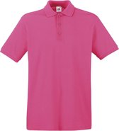 Fruit of the Loom Premium Polo Shirt Fuchsia L