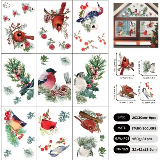 Raamstickers-vogels - online kopen? | Korting tot 72