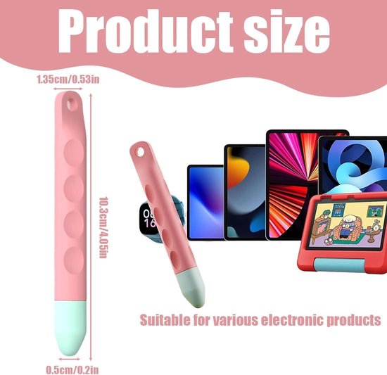 1 Piece Tablet Stylus Pen for Children - Pink — afbeelding 5