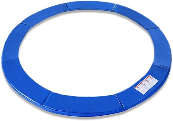 NAIZY Trampoline randbescherming Ø305 cm trampolinehoes UV-bescherming scheurvaste trampoline rand PVC PE trampoline veerhoes accessoires randbescherming trampoline reserveonderdelen, blauw