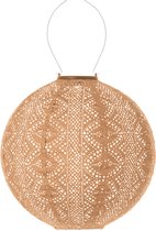 Lumiz Solar Tuinverlichting - Tuinverlichting op zonne energie - Buitenlampjes - Tuinverlichting op zonneergie - Buitenverlichting - Decoratie - Lace Rond - 30 cm - Abrikoos