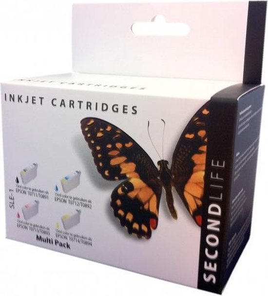 SecondLife inkt - Cartridge - Multipack | bol.com