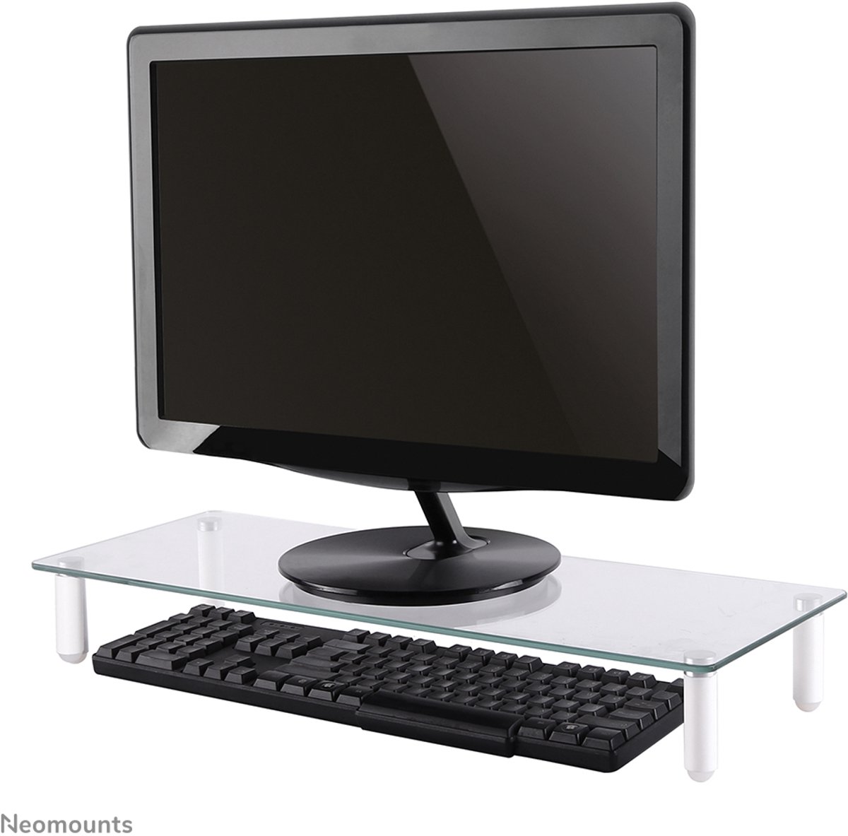 Neomounts by Newstar NSMONITOR10 Monitorstandaard Transparant