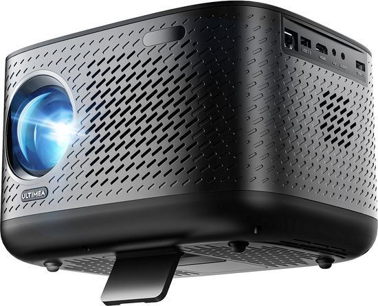 ULTIMEA Smart Beamer Full HD 1080P & 4K Video Projector met Netflix, Autofocus & Autokeystone‑correctie, 5G WiFi & Bluetooth - Zwart