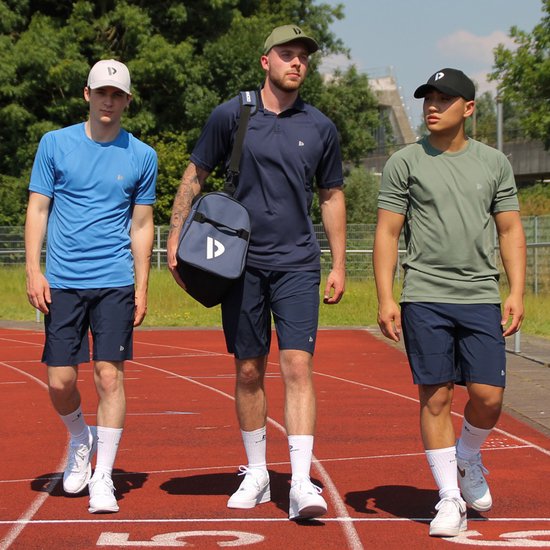 Donnay - 2-Pack Polo Sport Björn - Polo Multi Sport - Polo sport - Marine/Vert jungle - Taille S