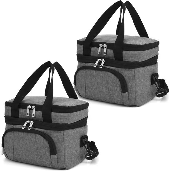 ZOORON Isolierte Kühltasche, 8 l, 600D Oxford, wasserdicht, frische ZOORON Isolierte Kühltasche, 8 l, 600D Oxford, wasserdicht, frische
