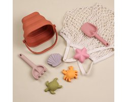 Strand Set – Opvouwbare Zand Emmer Met Draagzak | Zomer voor Kinderen & Peuters!