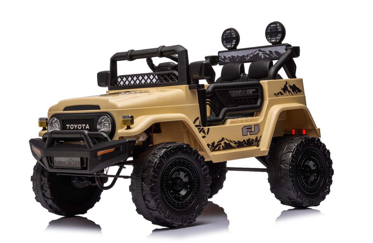 Toyota FJ Cruiser 12V kinderauto Beige