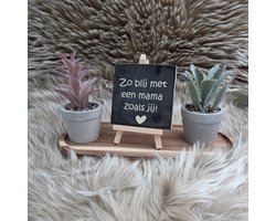 Robuust Tegeltje – Zo Blij met een Mama zoals Jij – Zwart met Beige Tekst – 10x10 cm – Lief Cadeau voor Moederdag, Mama's Verjaardag of Zomaar voor Mama – Wanddecoratie – Trendy nu Robuust Tegeltje – Zo Blij met een Mama zoals Jij – Zwart met Beige Tekst – 10x10 cm – Lief Cadeau voor Moederdag, Mama's Verjaardag of Zomaar voor Mama – Wanddecoratie – Trendy nu