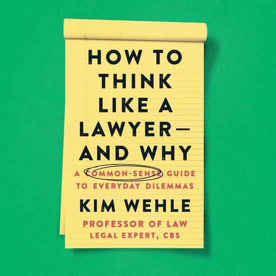 How to Think Like a Lawyer - cover