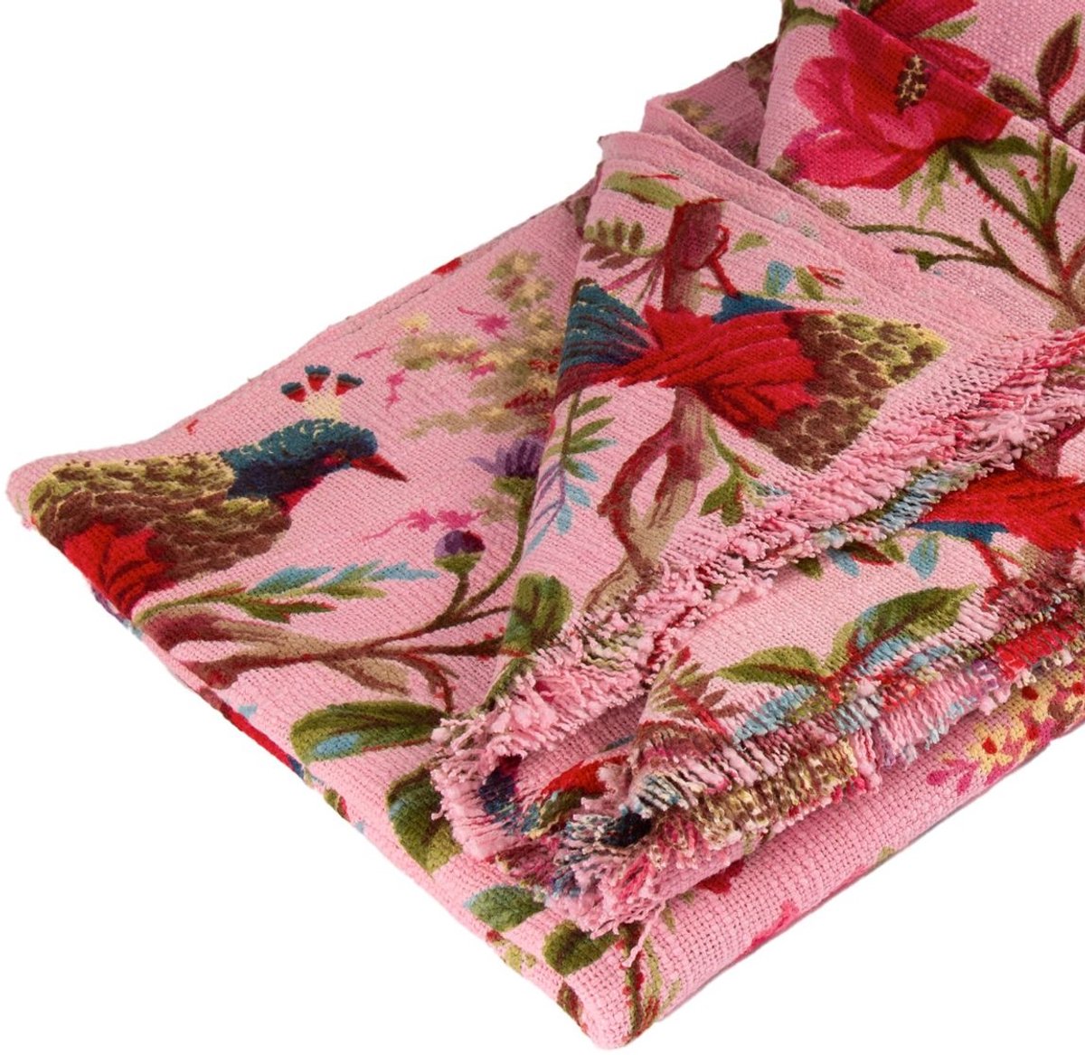 Imbarro - Plaid - Kleed - Deken - Throw - Paradise - Blossom - Katoen - 130x170cm