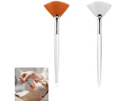 Waaierkwasten cosmetica - Make up kwast - Professional Foundation kwast - Maskerkwast - Zachte…