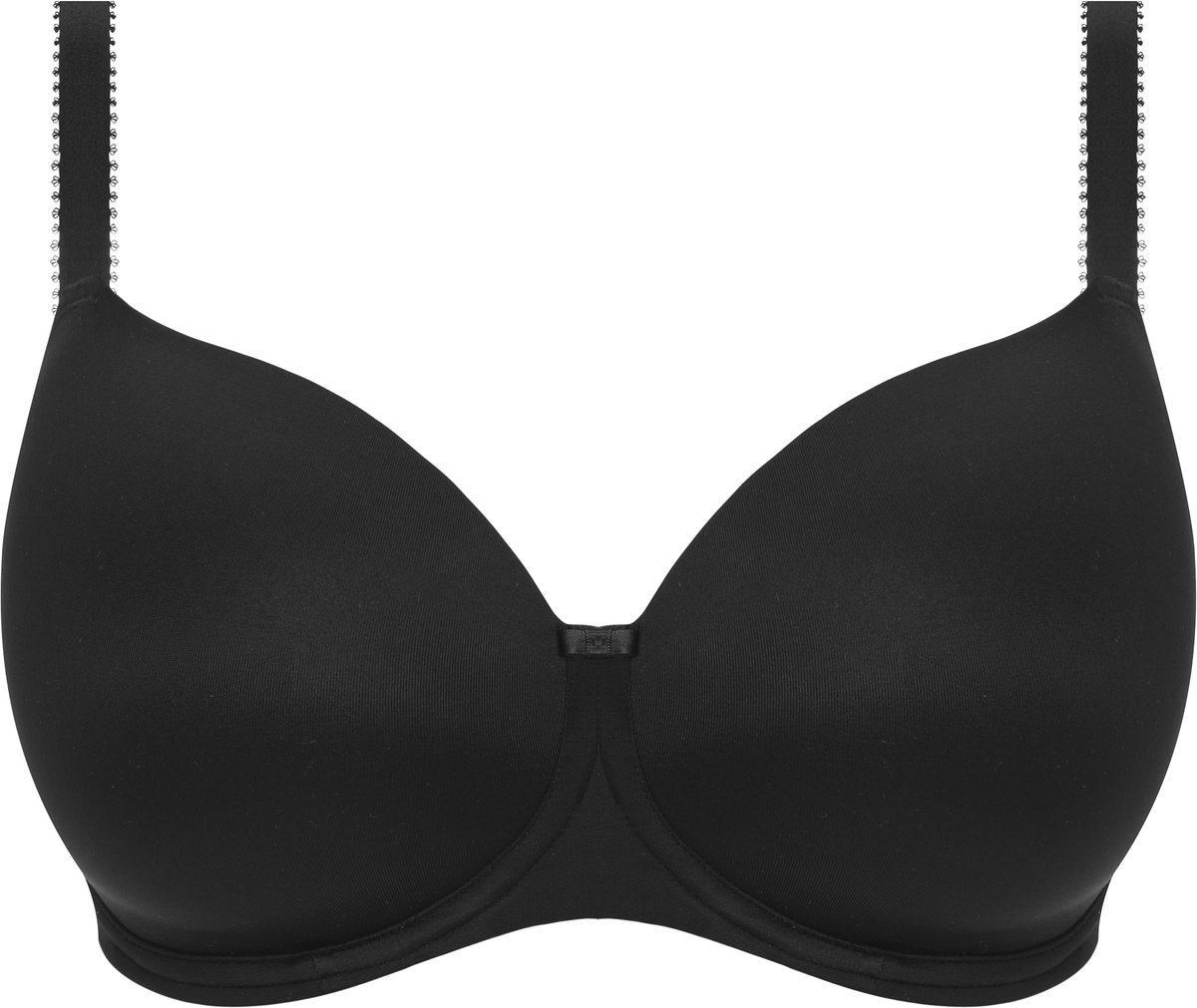 Fantasie SMOOTHEASE- Dames T-shirt Beha- BLACK ZWART