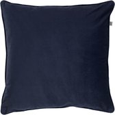 Dutch Decor FINN - Sierkussen velvet Insignia Blue 45x45 cm - blauw