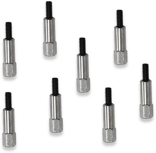 Geschikt voor Chromen kleppendekselboutset voor Chevrolet 283 305 327 350 383 SBC - Past op auto's van Merkloos	 — afbeelding 2