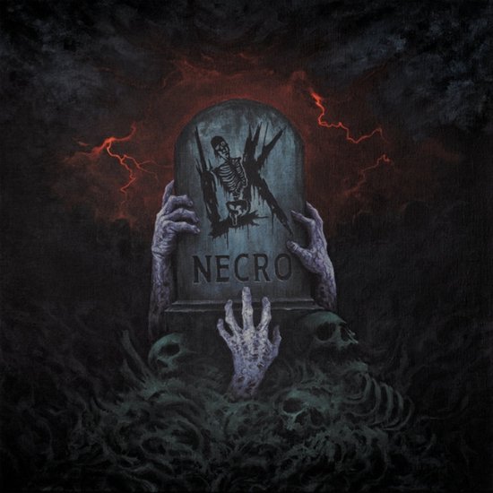 LIK - Necro (dark red sky marbled vinyl)