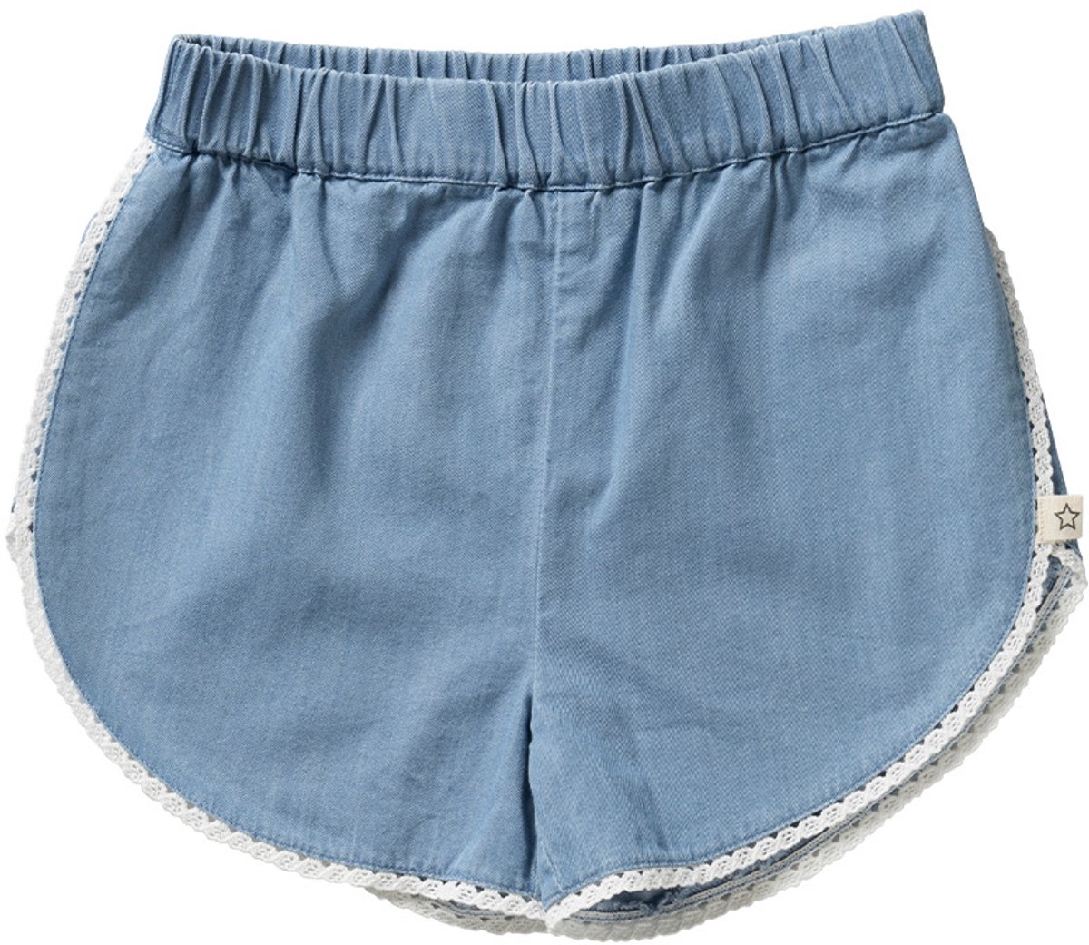 Chambray Shorts | Korte broek meisjes | Blauw broekje | Maat 80 t/m 140 | YOUR WISHES